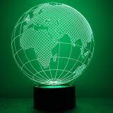 5V 3D Earth Globe Night Light 7 Colors Changing LED Table Lamp Xmas Gifts Decor