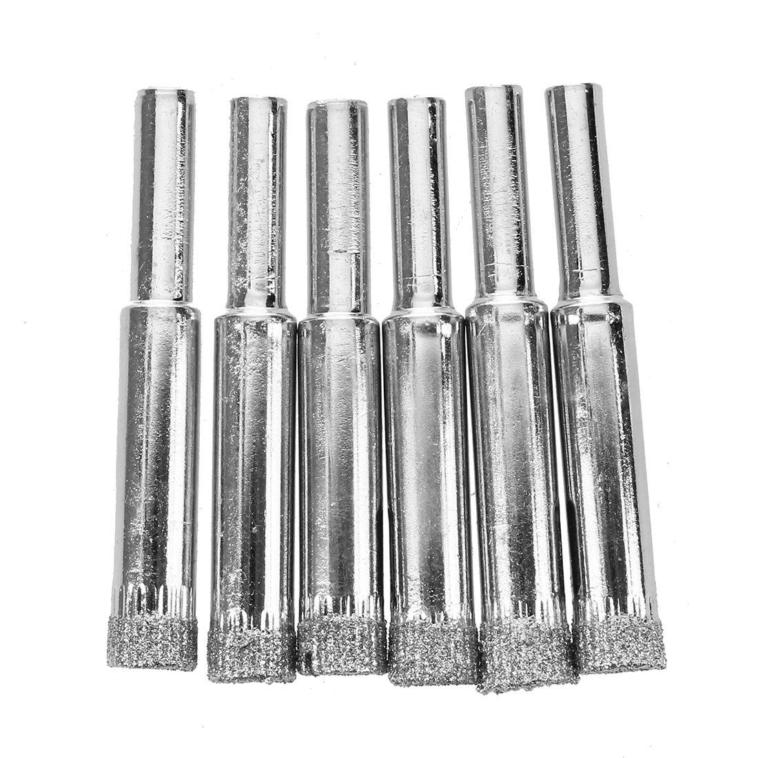6 Pcs 8mm Diamond Core Drill Bits 
