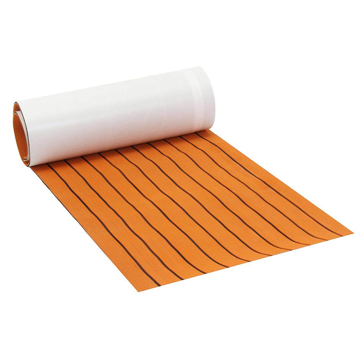 60CMx200CM EVA Foam Teak Sheet Flooring Synthetic Boat Decking Yacht Floor Pad - intl