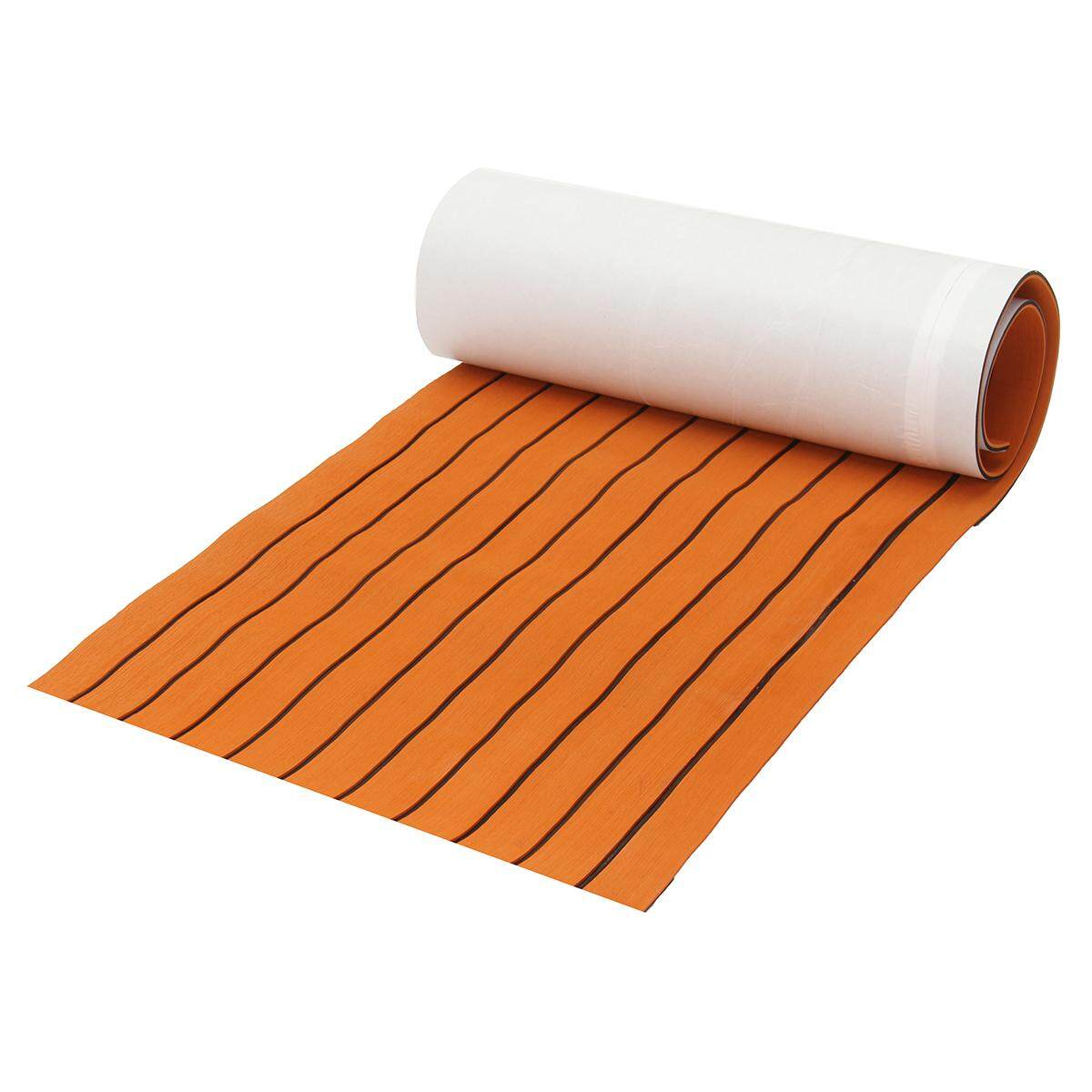 60CMx200CM EVA Foam Teak Sheet Flooring Synthetic Boat Decking Yacht Floor Pad - intl