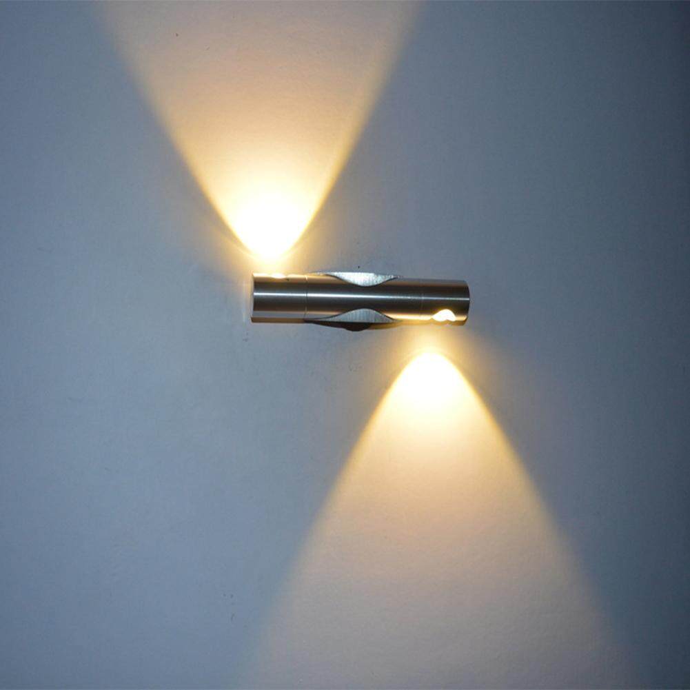 6W Modern Aluminum Rotatable LED Wall Light Mirror Lamp 85-265V Warm White - intl