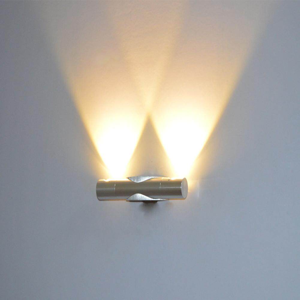 6W Modern Aluminum Rotatable LED Wall Light Mirror Lamp 85-265V Warm White - intl