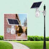 6W Solar Power LED Light Sensor Spot Lamp Wall Outdoor Garden Light Waterproof