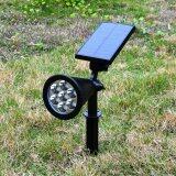 7 LED Solar Powered Fence Light Yard Wall Pathway Outdoor Garden Lamp Waterproof