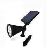 7 LED Solar Powered Fence Light Yard Wall Pathway Outdoor Garden Lamp Waterproof