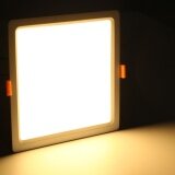 7W 16W 24W 32W Square LED Recessed Ceiling Panel Down Lights Bulb With Driver 24W