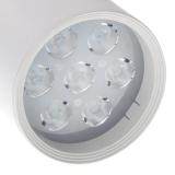 7W 2835 Led White Downlights Surface Mounted Ceiling Spot Light 360 Degree(White)