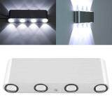 8 LED 8W Wall Fixture Light Corner Aisle Lamp Living Room Lamp white light 220V