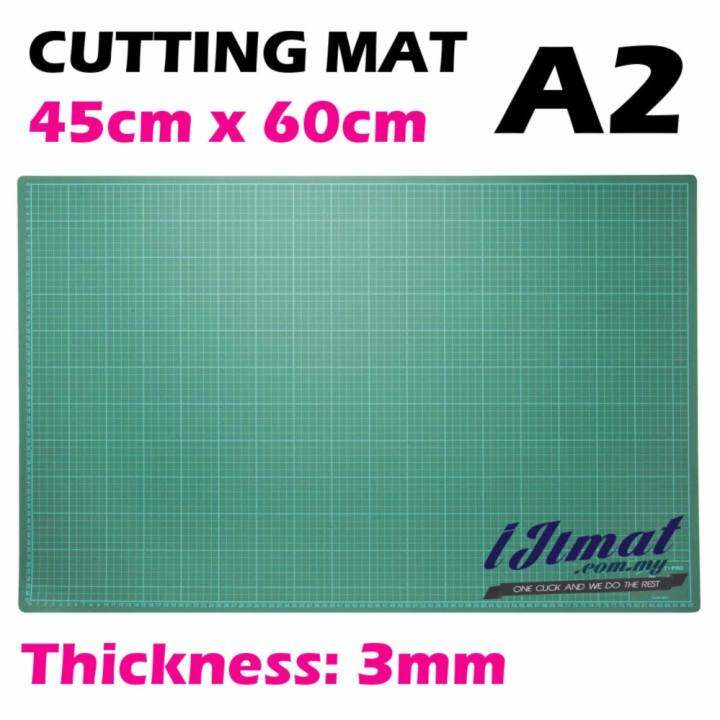 A2 Size Cutting Mat A2 (45cmx60cm) Thickness 3mm Tikar memotong Lazada