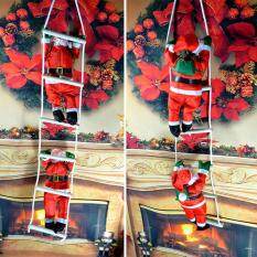 Acelit Pendant Christmas Decor Hanging Climbing Rope Santa Claus Xmas Ornament