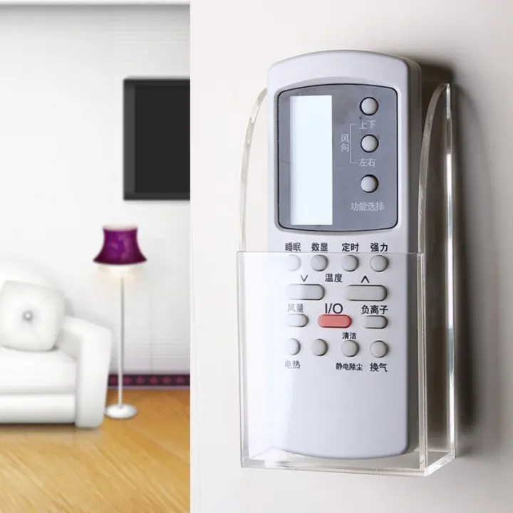 Acrylic Air Conditioner Remote Control Holder Case Storage Box
