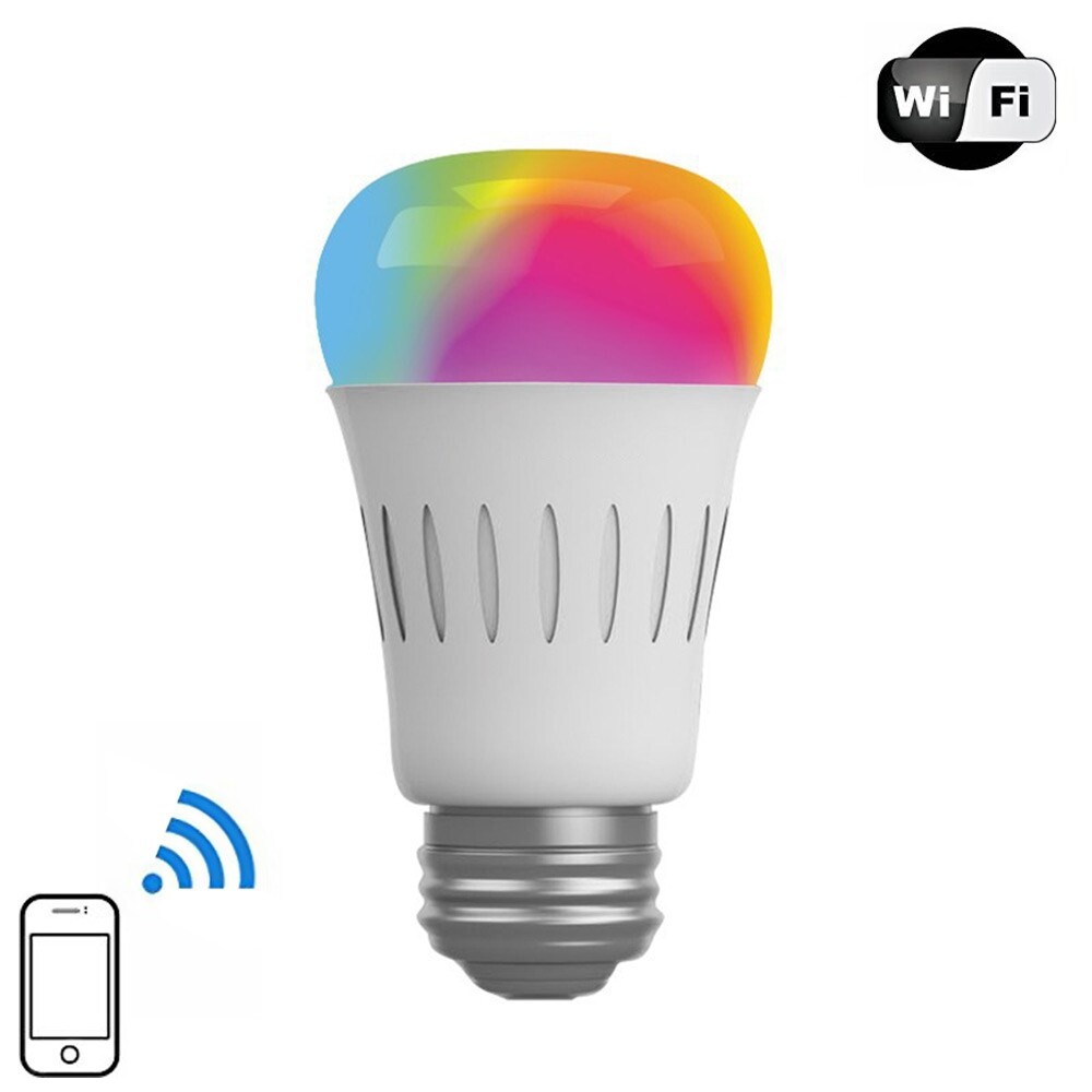 AF820 E27 6W Smart WiFi RGBW LED Bulb App Control for iOS Android Device - 100 - 240V - intl