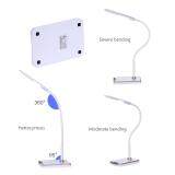 Crystalawaking ALLOYSEED 2 in 1 LED Desk Lamp with Android USB Port (White)