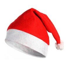 Allwin Topi Natal Sangat Lembut Tebal Mewah Topi Liburan Kostum Sinterklas