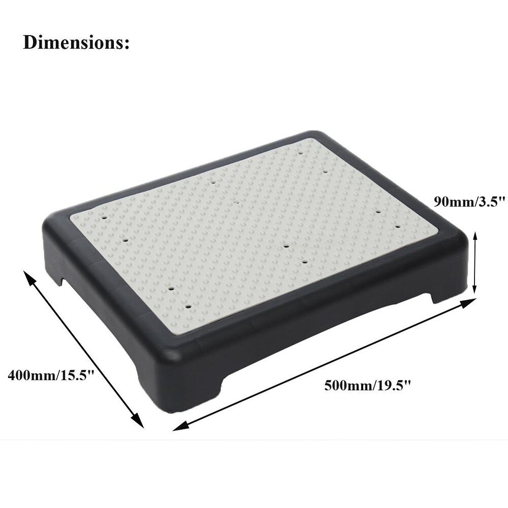 Anti slip half step eledrly disabilIty door walking stool outdoor mobility aid - intl