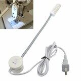 Audew 220V 12-LED Sewing Machine Magnetic Flexible Mounting Light Lamp Energy Saving (Intl) NEW