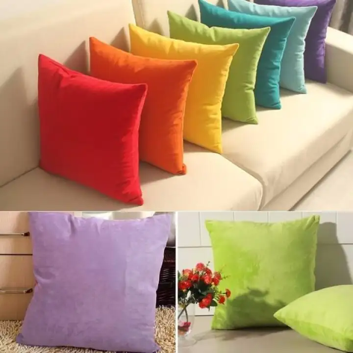 B F 45cm X 45cm Cushion Cover Bed Sofa Throw Pillow Case Home