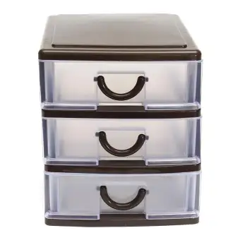 B F Drawer Durable Plastic Office Table Desktop Debris Cosmetic