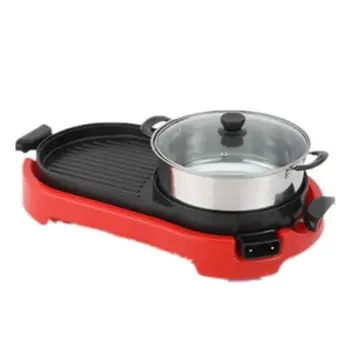 Bbq Steamboat Combination 2 In 1 Lazada Bbq Steamboat Combination 2