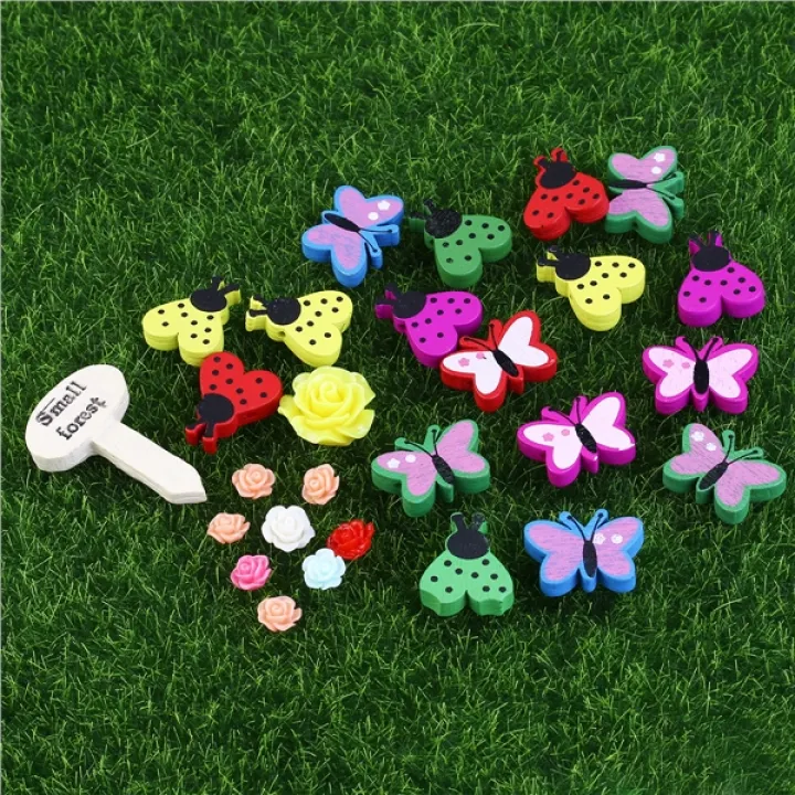 Bestomz 58pcs Miniature Plant Pots Bonsai Craft Micro Landscape - Diy Miniature Fairy Garden Dollhouse Kit Bestomz 58pcs Miniature Plant Pots Bonsai Craft Micro Landscape - Diy Miniature Fairy Garden Dollhouse Kit