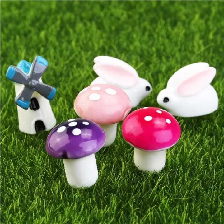 Bestomz 58pcs Miniature Plant Pots Bonsai Craft Micro Landscape - Diy Miniature Fairy Garden Dollhouse Kit Bestomz 58pcs Miniature Plant Pots Bonsai Craft Micro Landscape - Diy Miniature Fairy Garden Dollhouse Kit