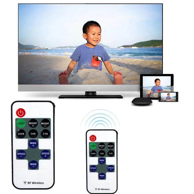 Big Family 11 Key 12V RF Wireless Remote Controller Dimmer For Mini LED Strip String - intl