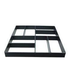 Home Gardening Tools At Best Price In Black Square Paving Moulding Mould Driveway Pavement Mold Patio Concrete Stepping Stone Path Walk Maker