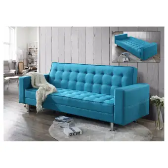 Gf Tiffany Blue Sofa Bed Glu Sb 12 Lazada