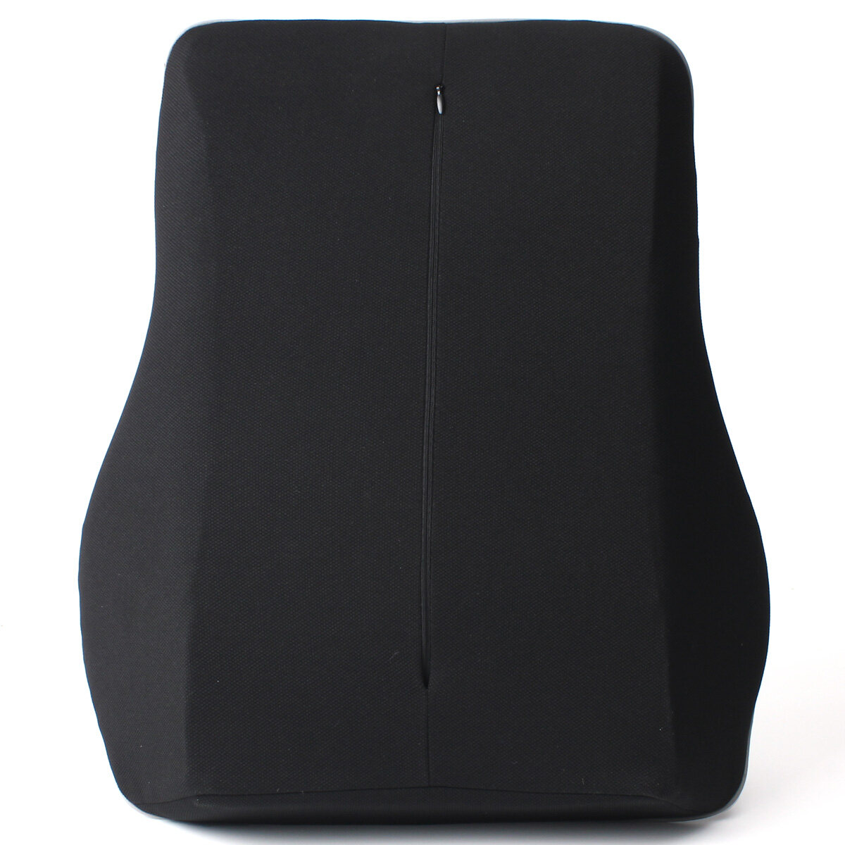 Breathable Back Support Cushion Pillow Memory Foam Lumbar Home Chair Car Seat Black 4 Season Use - intl