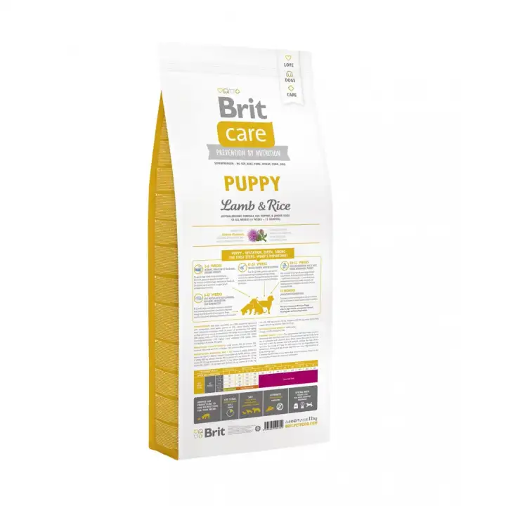 brit care puppy lamb & rice review