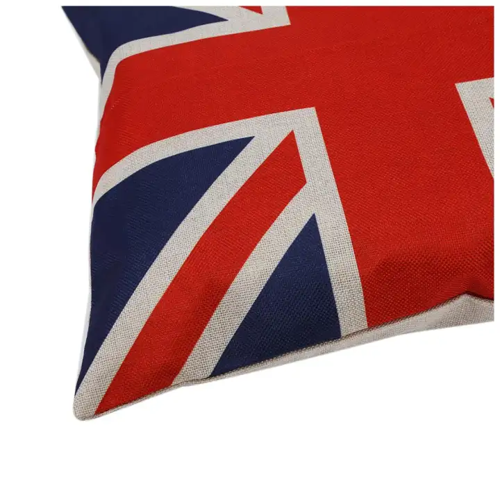 British Vintage Style Union Jack Flag Throw Pillow Case
