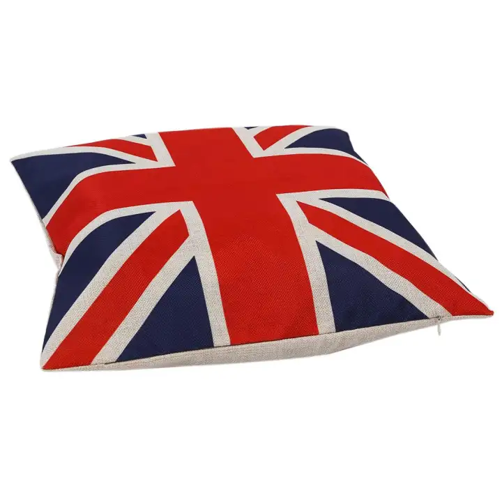 British Vintage Style Union Jack Flag Throw Pillow Case
