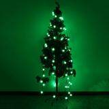 Christmas Holiday Light 48 Bulb LED String Light(Green)-AU Plug