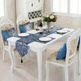 Classic Modern Cotton Linen Table Table Runner color:#3 size:33*180cm