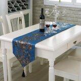 Classic Modern Cotton Linen Table Table Runner color:#3 size:33*210cm