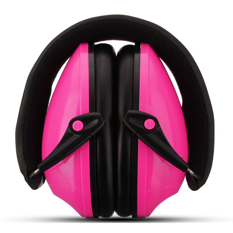 Comfortable Ear Protector Anti-noise Hearing Protection Earmuffs Headset Soundproof Ear muff--(NOT Electronic) Pink NEW