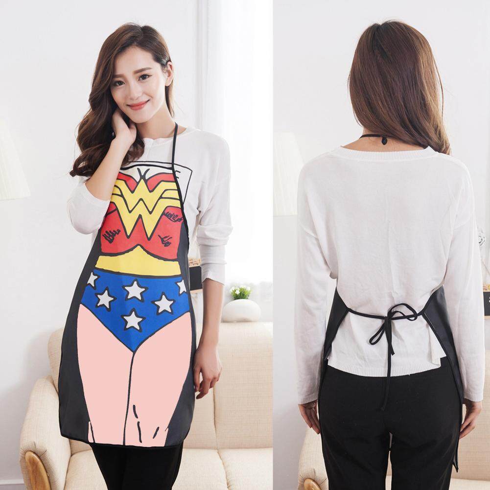 Newlifestyle Cooking Kitchen Apron Wonder Woman - intl(Black)