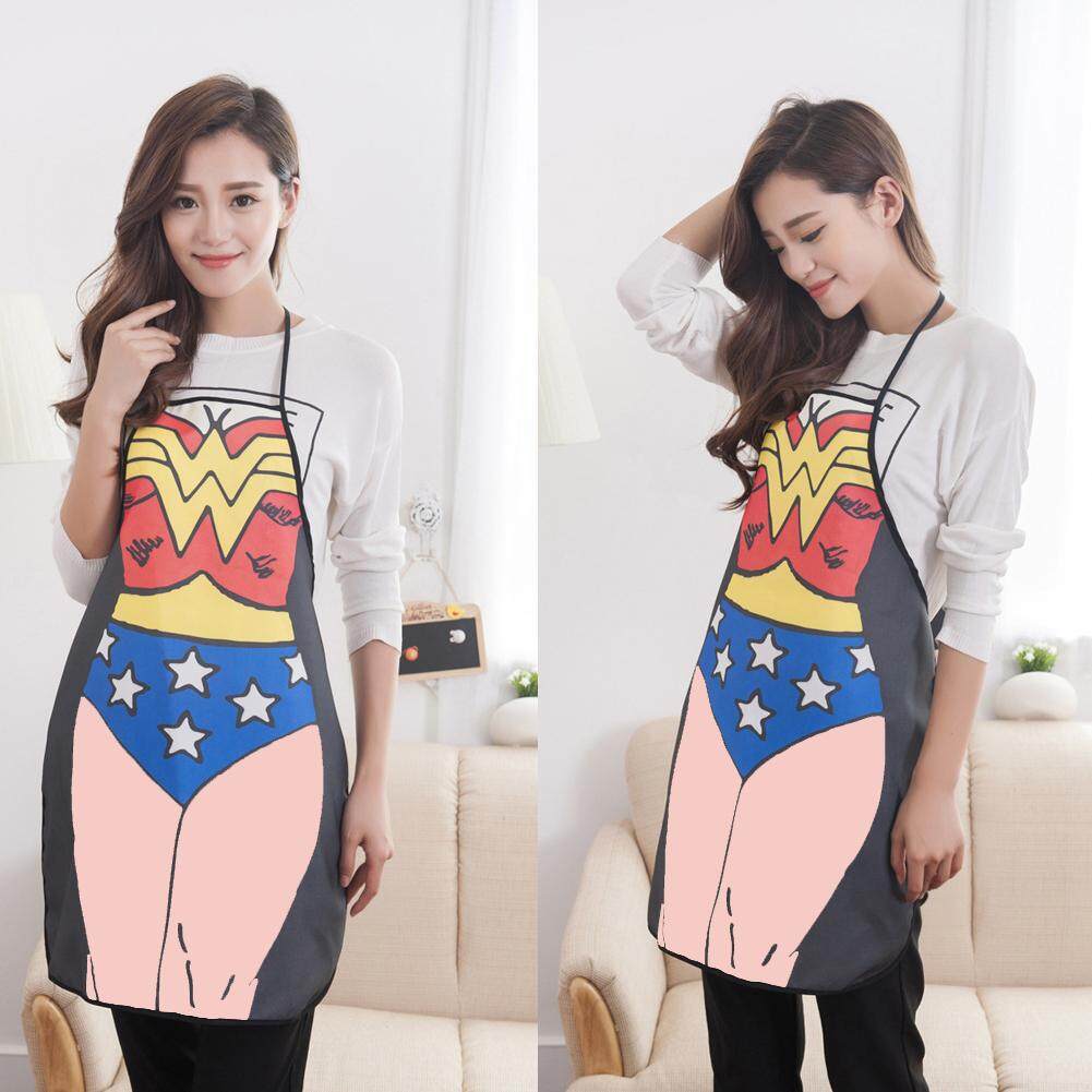 Newlifestyle Cooking Kitchen Apron Wonder Woman - intl(Black)