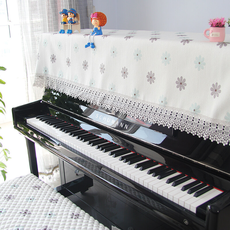 American-style Embroidered Dust Cover for Piano Malaysia