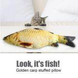 Creative 3D Carp Fish Shape Simulation Cushion Throw Pillow Children Gift Sofa Home Decor 40cm