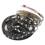 DC12V 48W WS2811 IP30 Not Waterproof Black PCB 60LED/M 4M RGB Light Strip