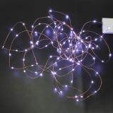 DC5V 10m 100 LED String USB Copper Wire Fairy Lights Party Decor(Bronze)-White Light