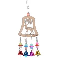 Deer Pattern Pendant Gadget Pet Parrot Bird Parakeet Cockatiel Budgie Funny Toy