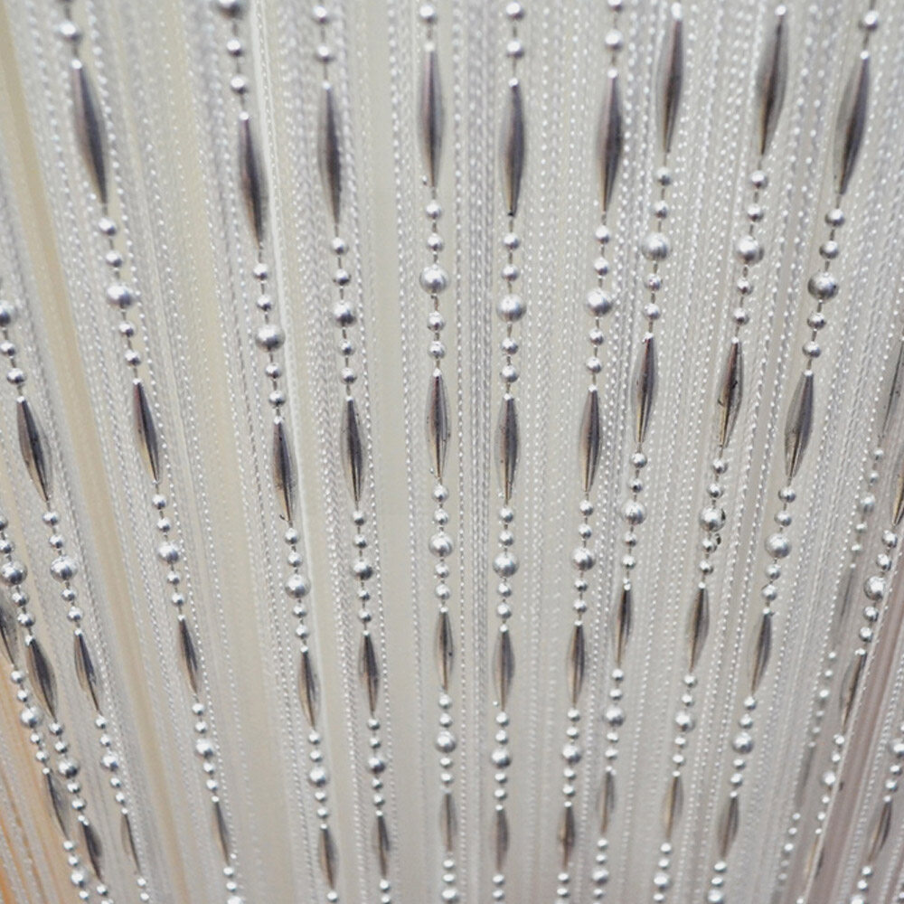 May_zz DROP Manik-manik Tirai Tassel String Pintu Hiasan Jendela Rumah Pembagi 1X2 M-