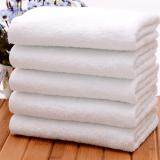 WD 10pcs White Disposable Face Towel Hair Salon Towels 30*70cm Travel Washcloth