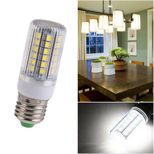 E27 8W Cool White 48SMD 5050 LED Spot Corn Light Bulb Lamp 200V