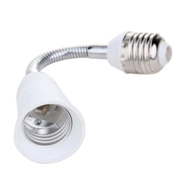 E27 LED Light Bulb Lamp Holder Flexible Extension Adapter Socket (30cm) - intl