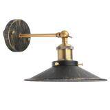 E27 Retro Metal Hanging Lampshade Edison Wall Light Sconce Lamp Holder Socket