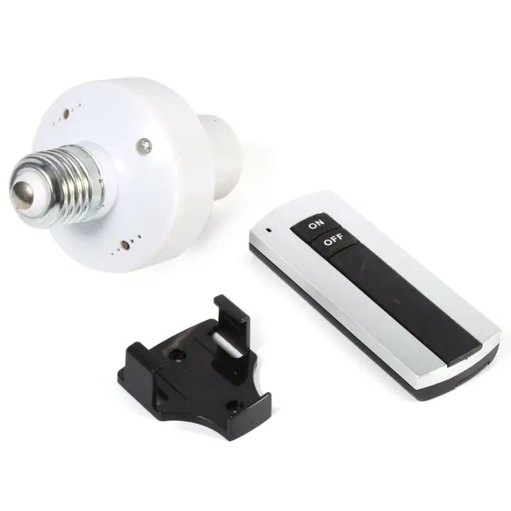 remote control light bulb holder