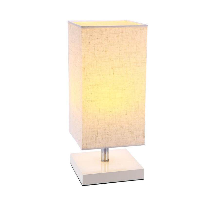 Table Lamp For Lamps S Brands Review In E27 E26 Socket Table Lamp Bedside Desk With Linen Fabric Shade And Wood